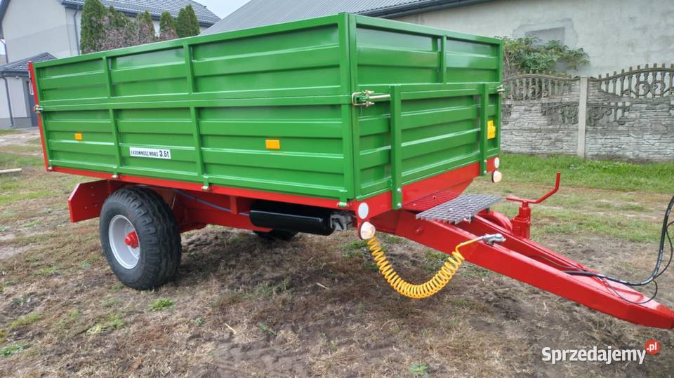 Przyczepa wywrotka jednoosiowa Łuków