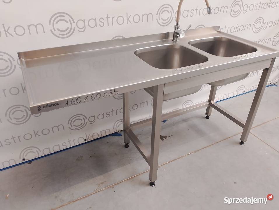 STÓŁ Z 2 ZLEWAMI I MIEJSCEM NA ZMYWARKĘ dolnośląskie Wrocław sprzedam
