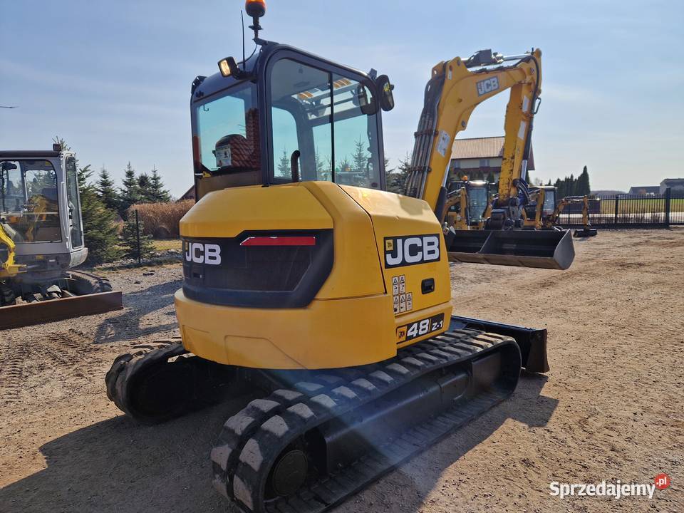 Minikoparka JCB 48z1 2017r 3500mtg hydrauliczne Ryżki