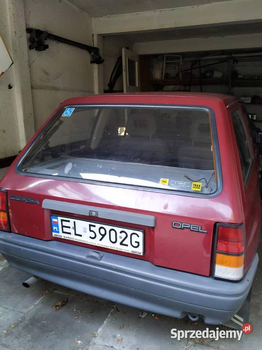 Opel Corsa A 1991 garażowana na chodzie garażowany sprzedam