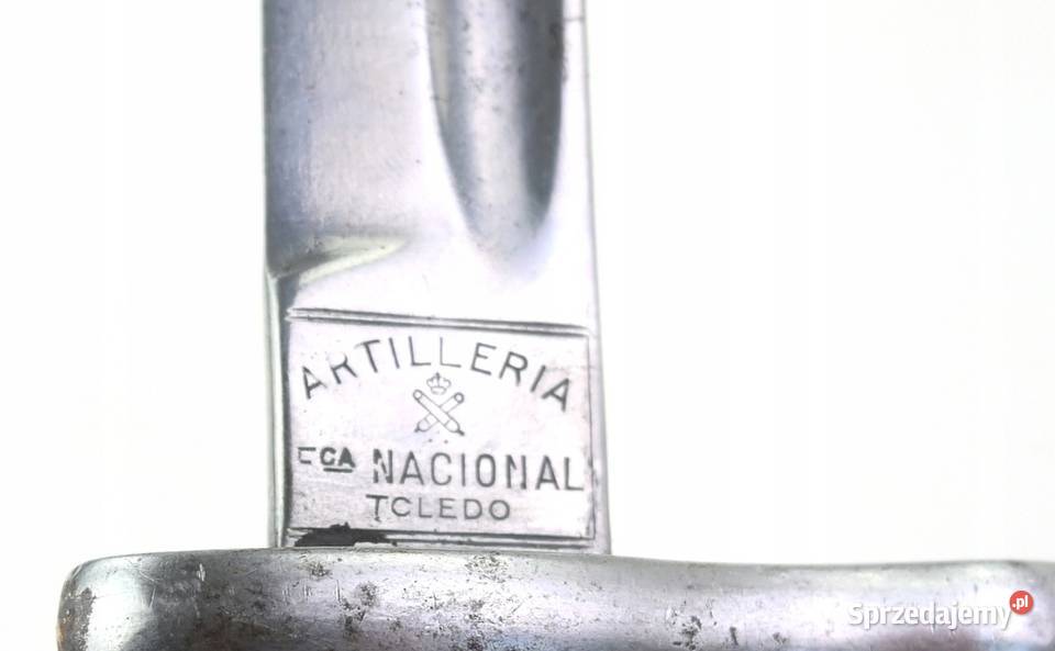 BAGNET HISZPAŃSKI WZ1893 ARTILLERIA NACIONAL Militaria Warszawa