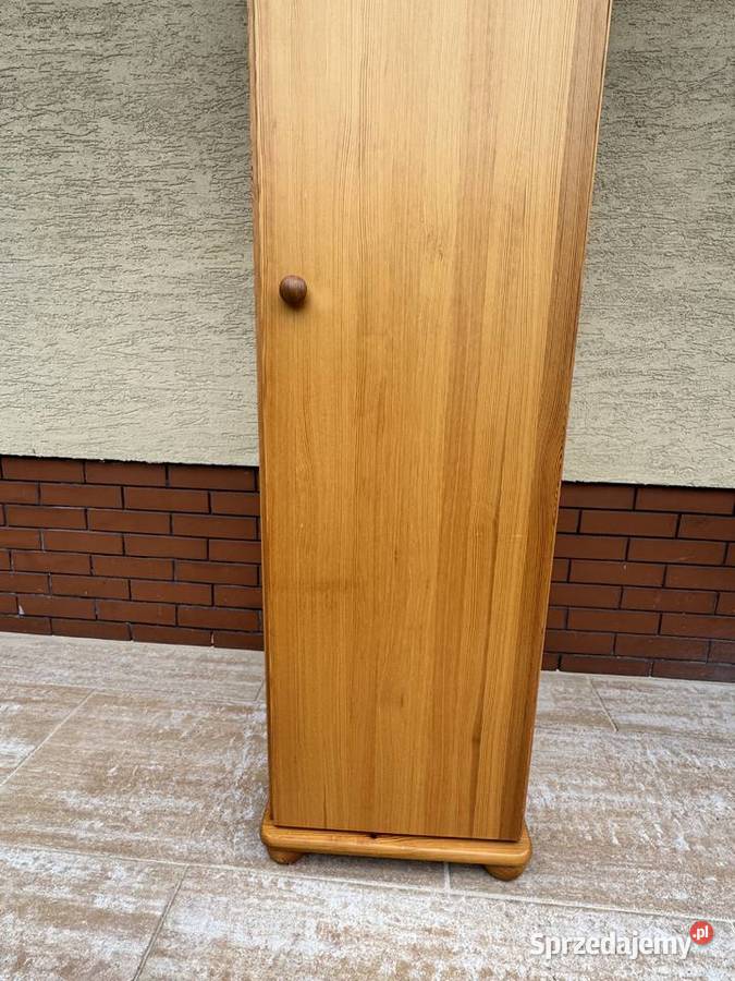 Szafa jednodrzwiowa Skalik słupek drewniany Szafy i garderoby Garwolin sprzedam