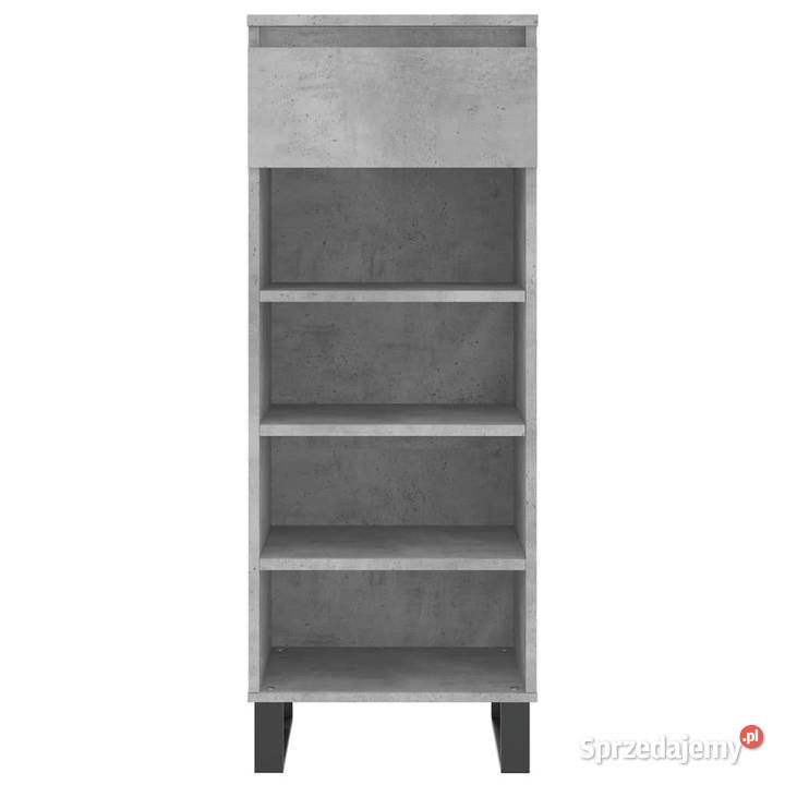 Szafka na buty szarość betonu 40x36x105 WM831472 Warszawa