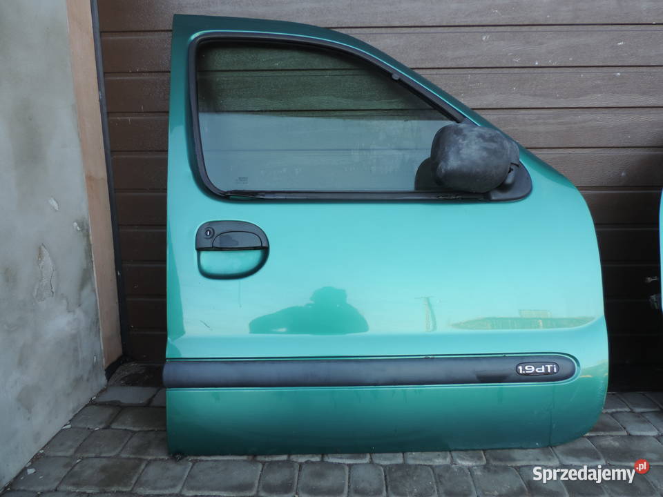RENAULT KANGOO 1 DRZWI PRAWE PRZEDNIE TED92 części blacharskie Karoseria Nowy Sącz sprzedam