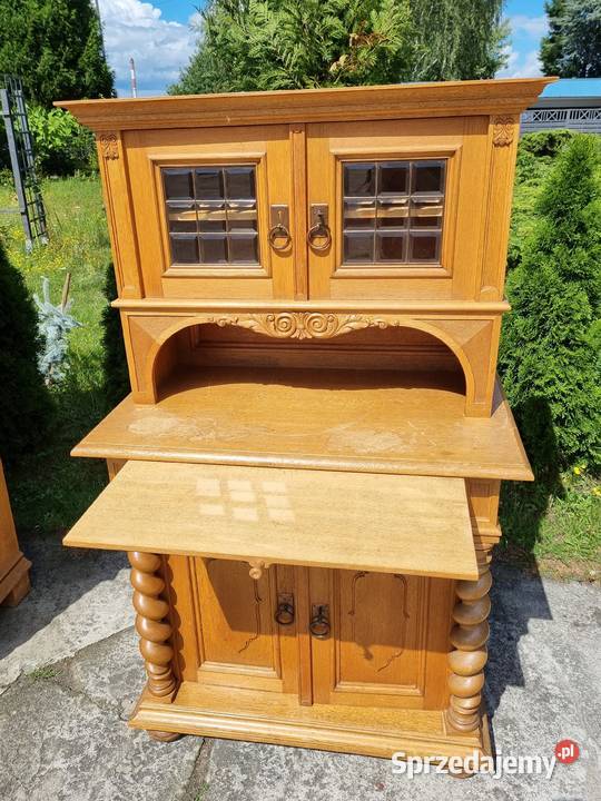Jadalnia w stylu gdańskim komplet Kredens i Szczecin sprzedam