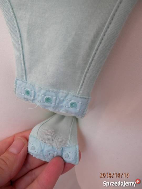 Bluzka Body Niebieska Asymetryczny Przód Top podlaskie Łomża