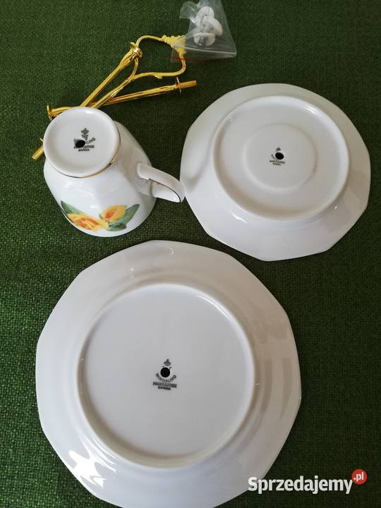 Patera w zółte róże porcelana winterling Gorlice