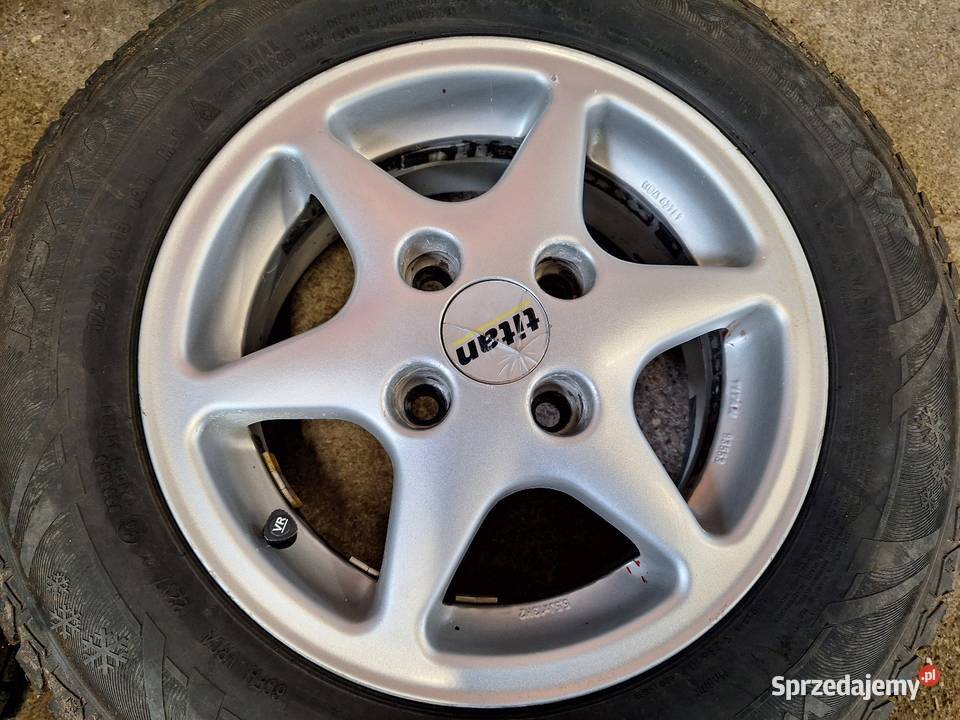 Alufelgi 4x100 13 ET41 VW Seat Toyota Opel Kia Średnica 13" kujawsko-pomorskie Choceń sprzedam