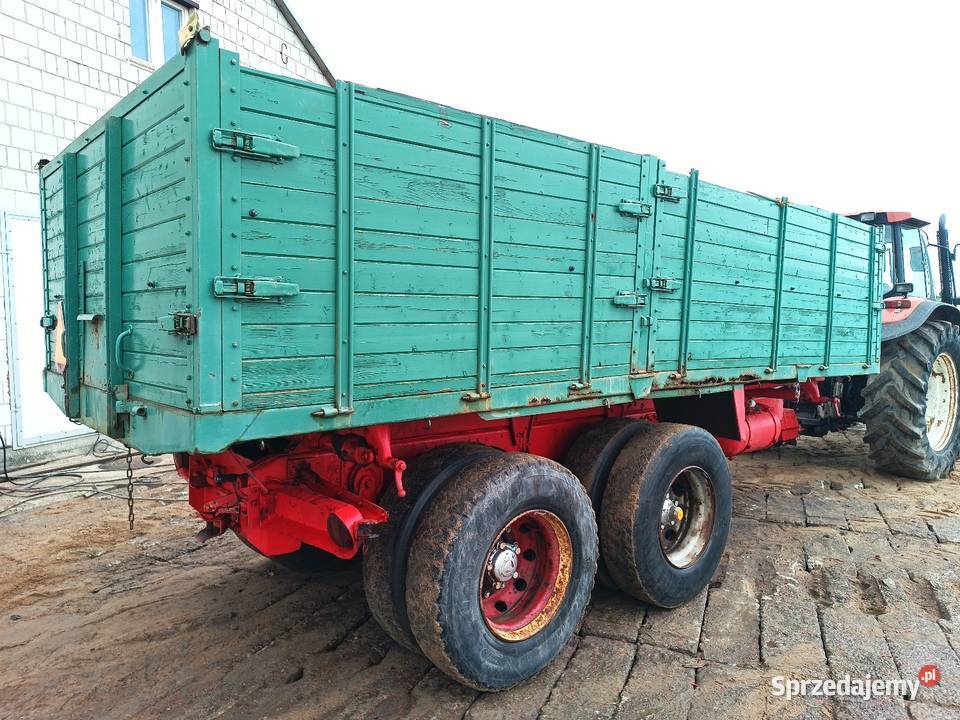 Przyczepa wywrotka 12t tandem na 3 strony koła mazowieckie
