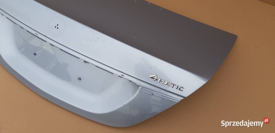 MERCEDES SKLASA W222 S500 KLAPA BAGAŻNIKA TYŁ Bieleń