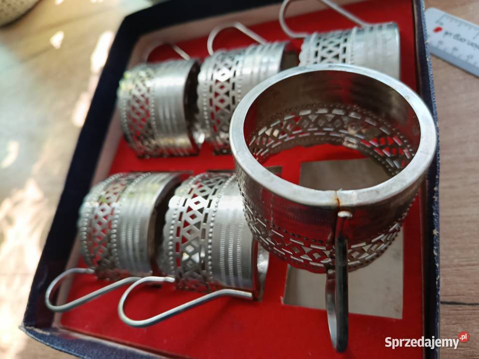 Koszyczki metalowe do szklanekz czasów PRL Choszczno sprzedam