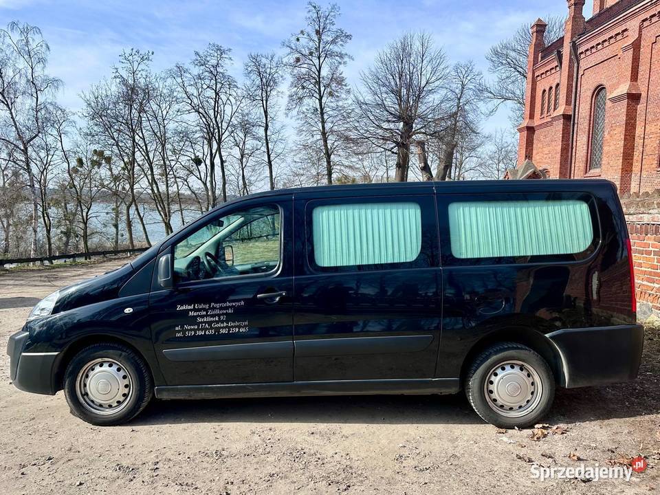 Fiat Scudo karawan specjalny pogrzebowy zabudowa Golub-Dobrzyń