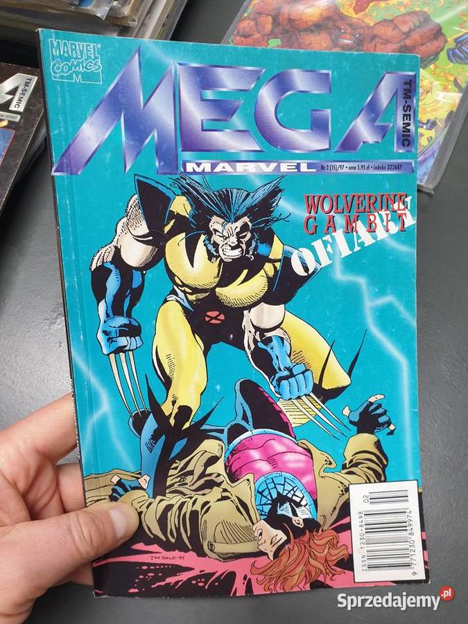 Mega Marvel 2 15 1997 Wolverine Gambit TMSemic Książki i Podręczniki