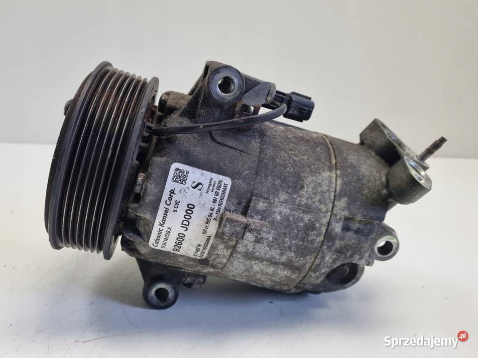 SPRĘŻARKA KLIMATYZACJI Nissan Qashqai J10 16 16V Rudka