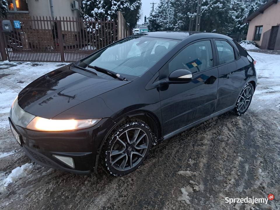 Honda Civic UFO 14 benzyna 2007r sprowadzona łódzkie Tomaszów Mazowiecki