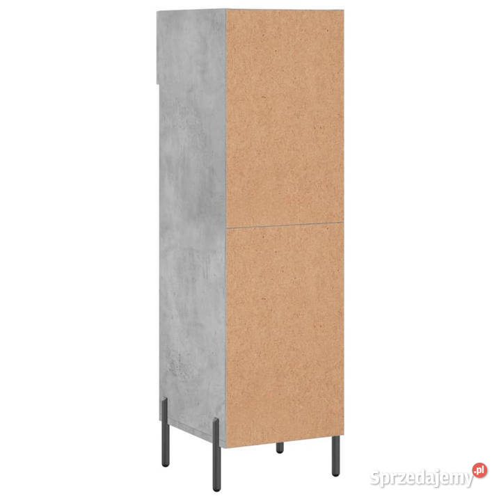 Szafka na buty szarość betonu 30x35x105 WM829688 Warszawa