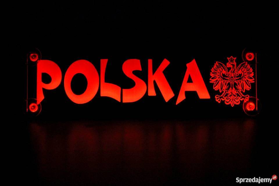 Tablice imienne podświetlane led 50x16 Akcesoria Radostowo