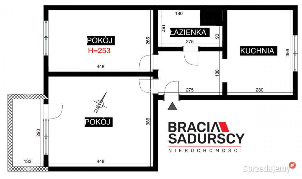 Mieszkanie Kraków Torfowa 499m2 2 pok 12324zł/m2