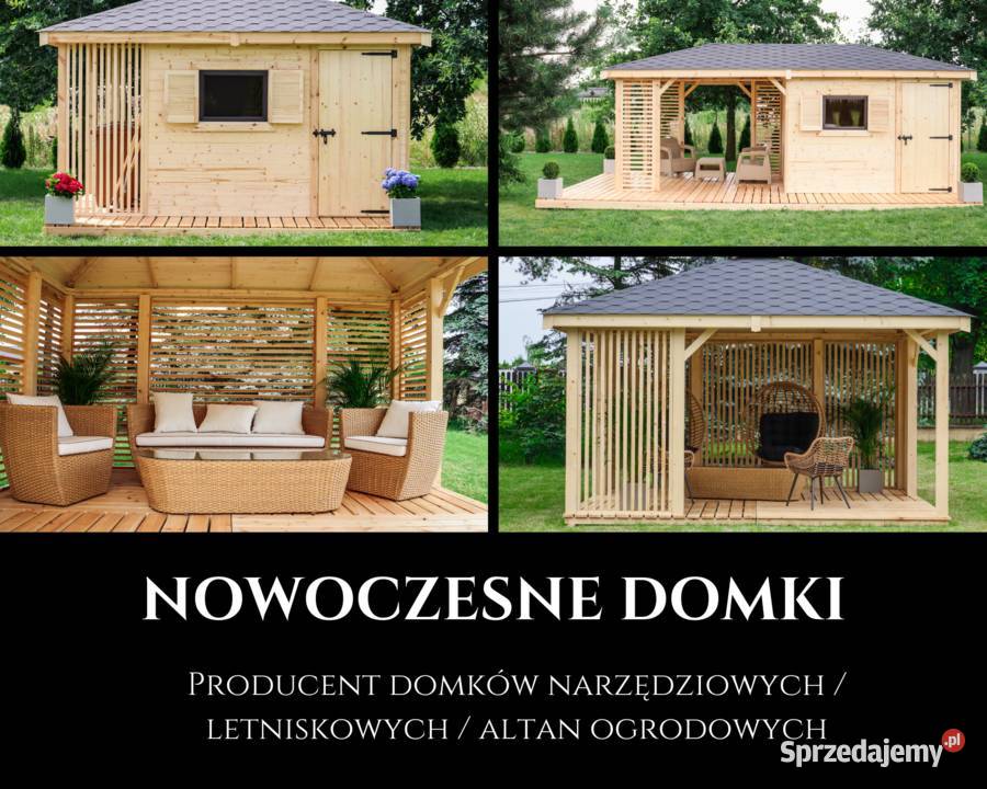 Domek narzędziowy 25x5 Domek Drewutnia Vicenza z Katowice