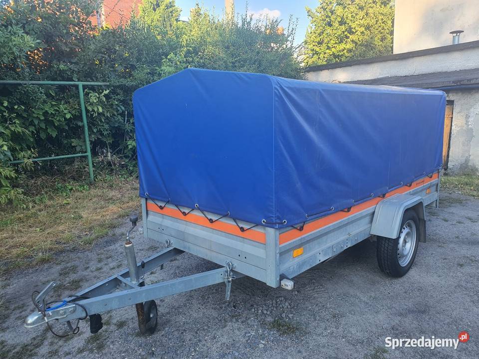 Przyczepa towarowa 26512535 mało używana 604kg Sosnowiec