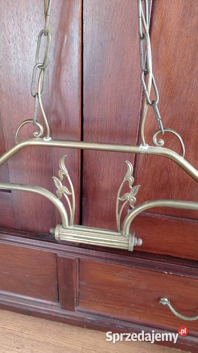 Strona mosiężna lampa rustkalna Włocławek