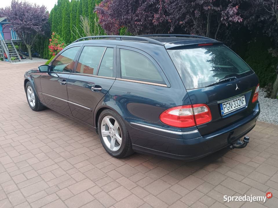 Mercedes W211 E200 18i 163 Bezwypadkowy KLIMA sprowadzony Witkowo