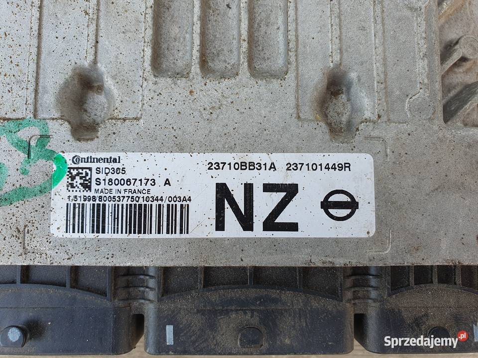 NISSAN QASHQAI J10 15 DCI KOMPUTER STEROWNIK wielkopolskie Międzychód
