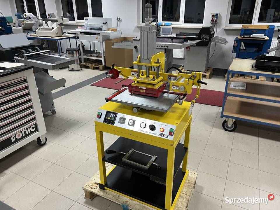 Złociarka CNC 2115P80 prasa do hotstampingu Radom