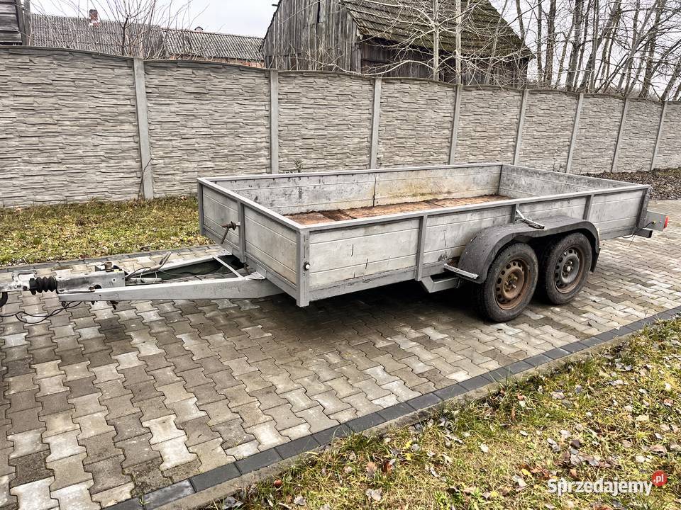 Przyczepa dwuosiowa SAM sprzedam