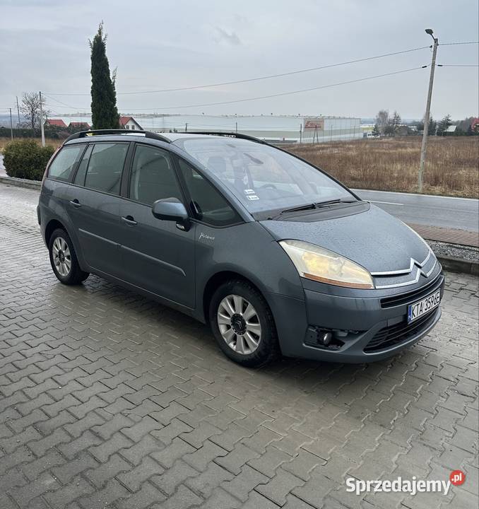 Citroen c4 grand Picasso 16 HDI 2007r manualna Strzegocice