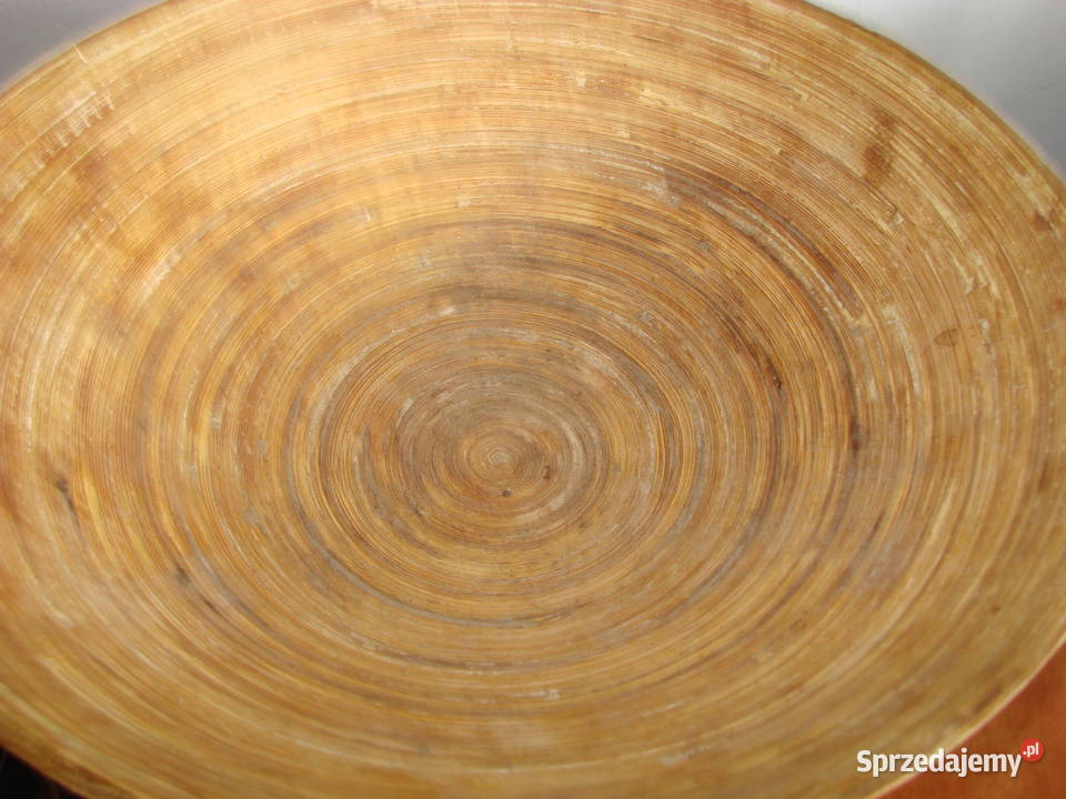 duża drewniana misa Pruszcz Gdański