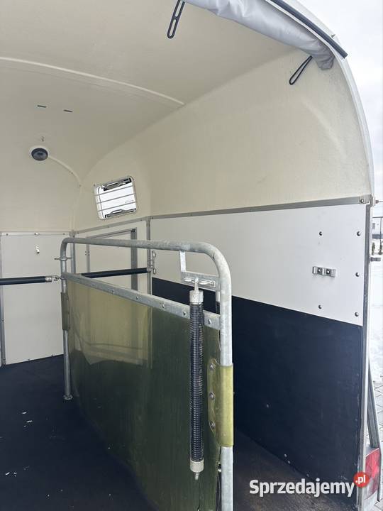 Przyczepa do przewozu 2 koni Bockmann stan Mokra