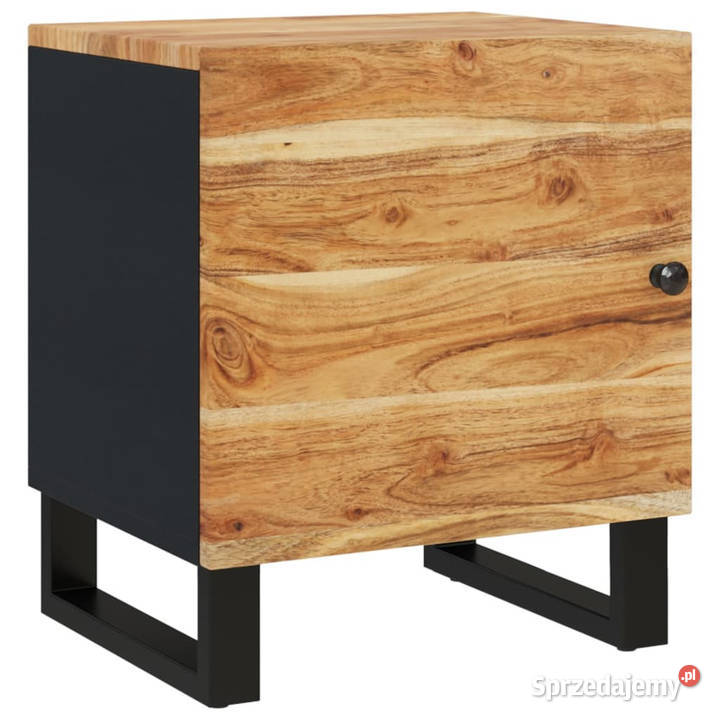 Szafka nocna 40x33x46 lite drewno akacjowe mazowieckie Warszawa