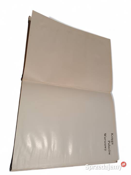 Tadeusz S Jaroszewski Księga Pałaców Warszawy twarda z obwolutą Kraków