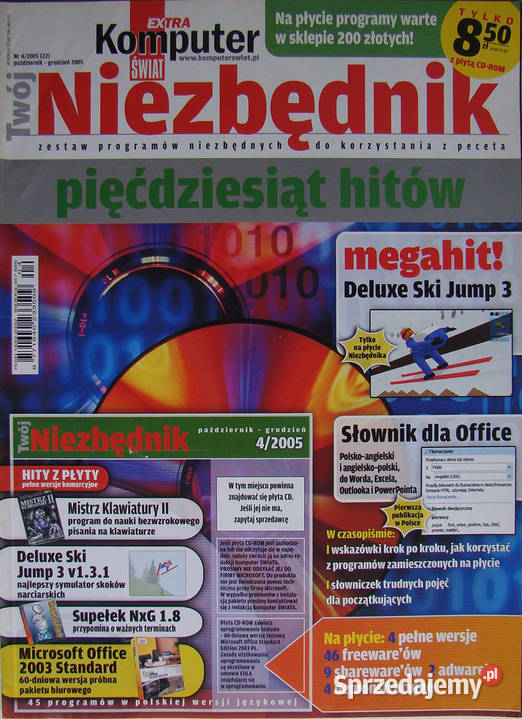 Komputer Świat Twój Niezbędnik kompletny rocznik Książki i Podręczniki Limanowa