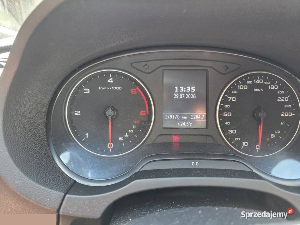 Audi A3 Sportback 16 TDI S tronic 110 2014r małopolskie
