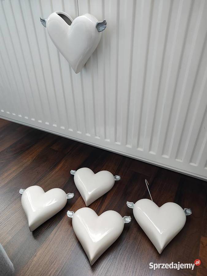 Ceramiczne serduszka nawilżacze na kaloryfer Legnica sprzedam