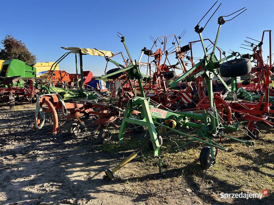 Zgrabiarki i przegrabiarki różne marki Turek