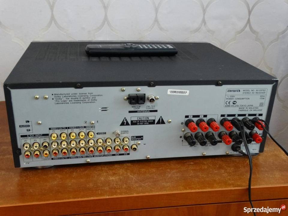 Amplituner Aiwa D37 pilot korektor Jasło