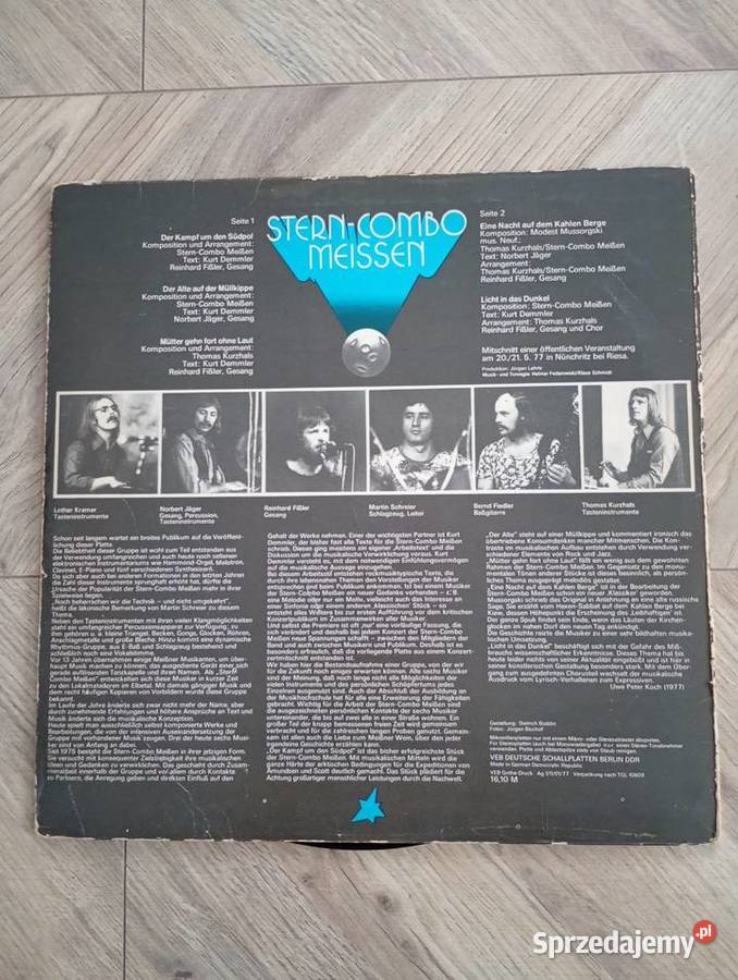 SternCombo Meissen Winyl LP Rock Progresywny lubuskie