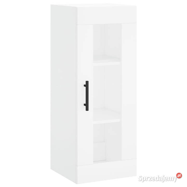 Wysoka szafka biała 345x34x180 materiał Pozostałe Warszawa