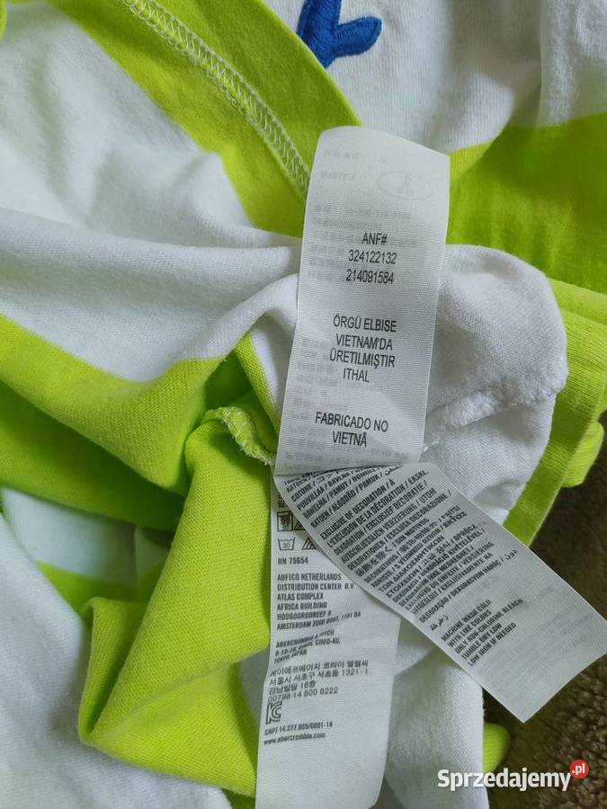 Koszulka Hollister bawełna SM pasy Rzeszów