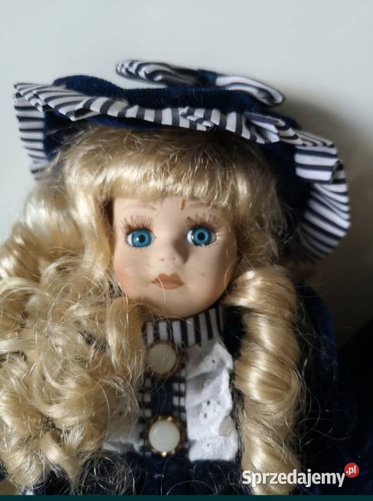dwie porcelanowe lalki vintage bliźniaczki sprzedam