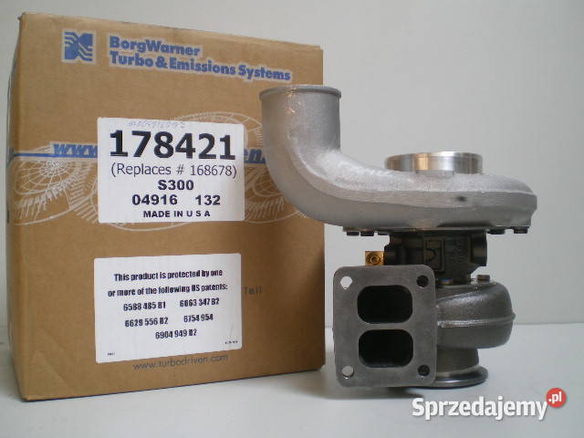 Nowa turbosprężarka SCHWITZER 178421 168678 Pozostałe mazowieckie Siedlce