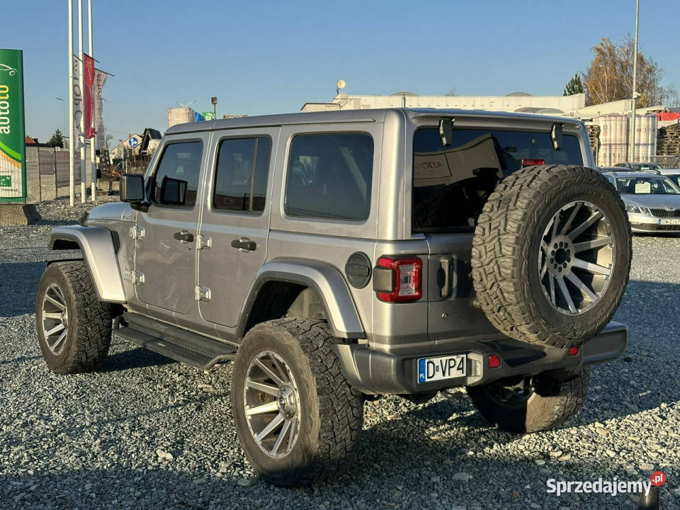 Jeep Wrangler Jeep Wrangler Sahara 20T 272 4x4 bluetooth dolnośląskie Wojkowice