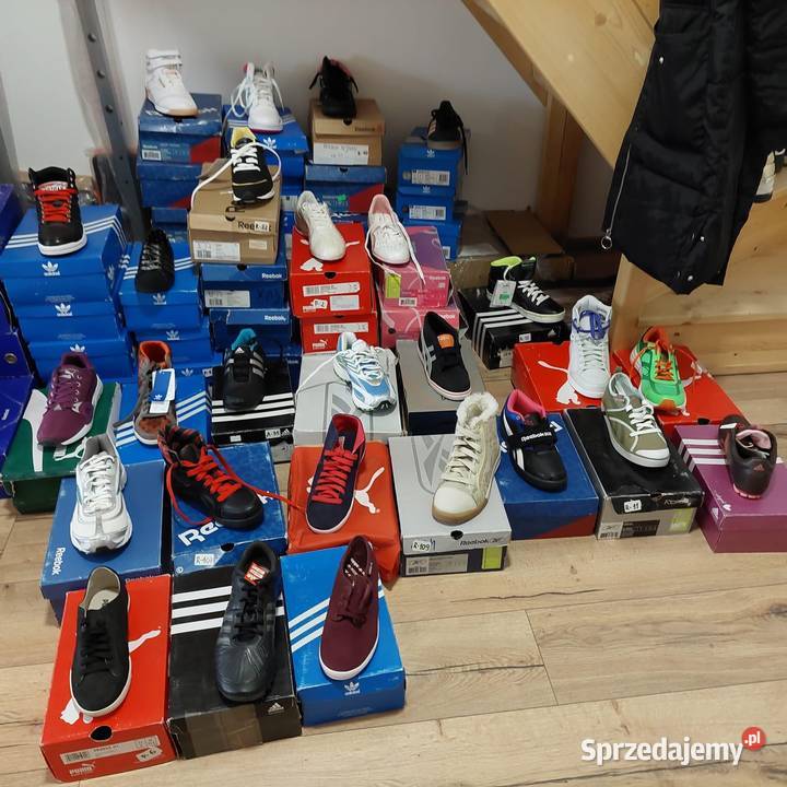 Buty sportowe w pudełkach warmińsko-mazurskie Stawiguda sprzedam
