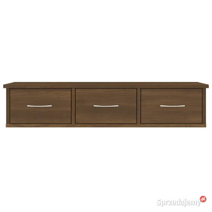 Szafka ścienna brązowy dąb 88x26x185 WM815083 sprzedam