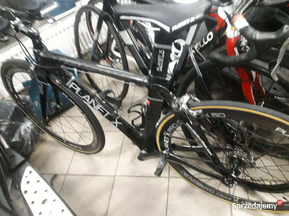 Rower czasowytriatlonowy Planet Carbon mazowieckie Ostrów Mazowiecka sprzedam