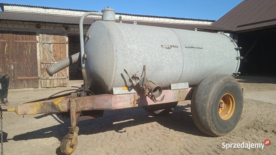 Beczkowóz beczka 6000l ocynkowana Nowe Chlebiotki