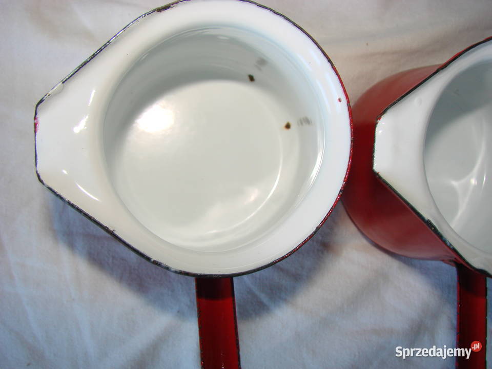 Silesia emaliowany tygielek PRL pomorskie